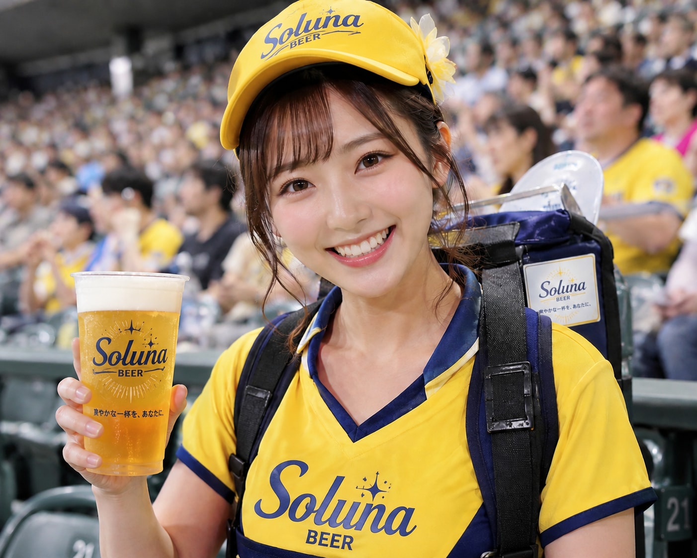 ビール売り子の女の子