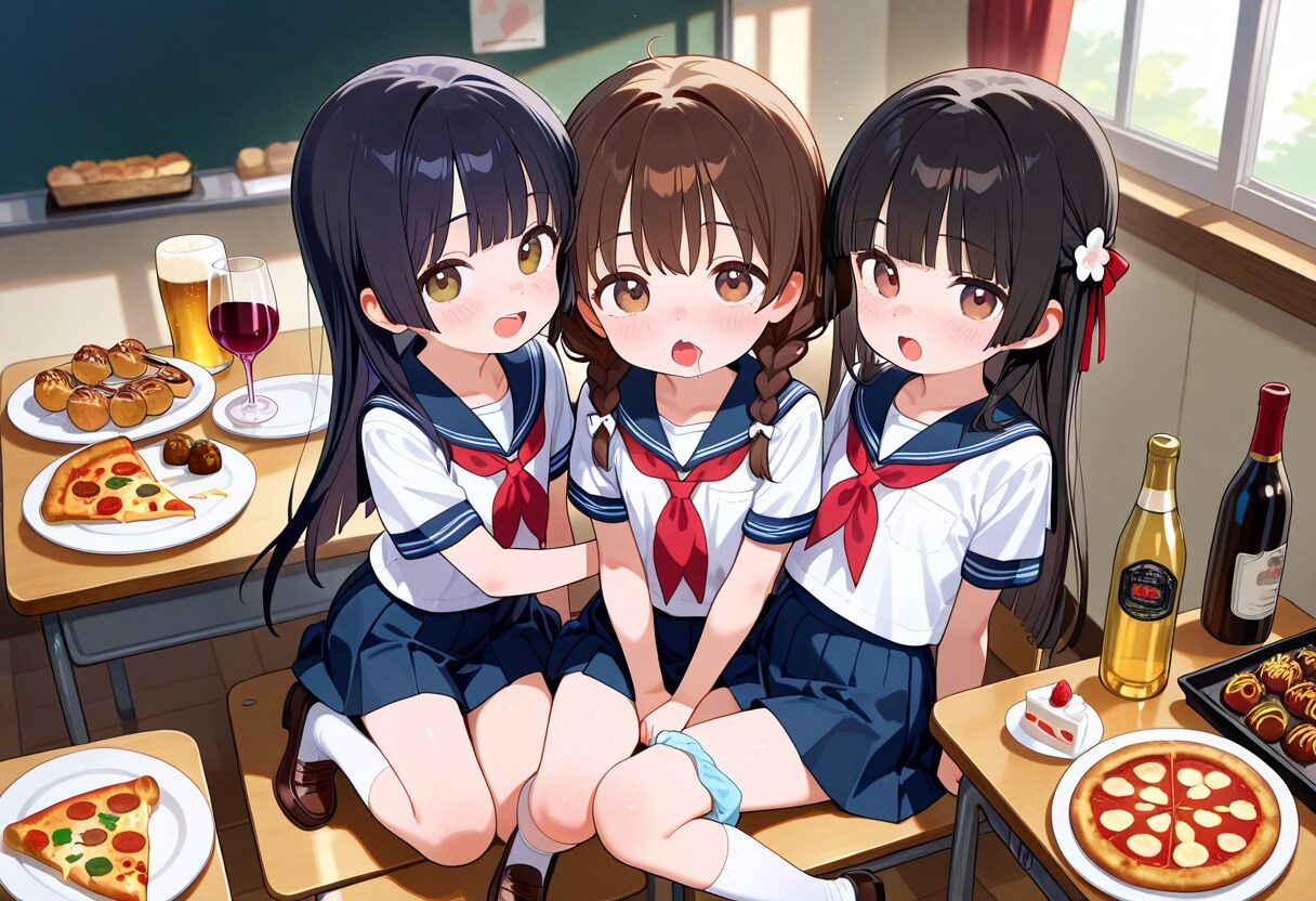 【ぼったくりバー】深夜のchu♡学生【セーラー服がお相手します】