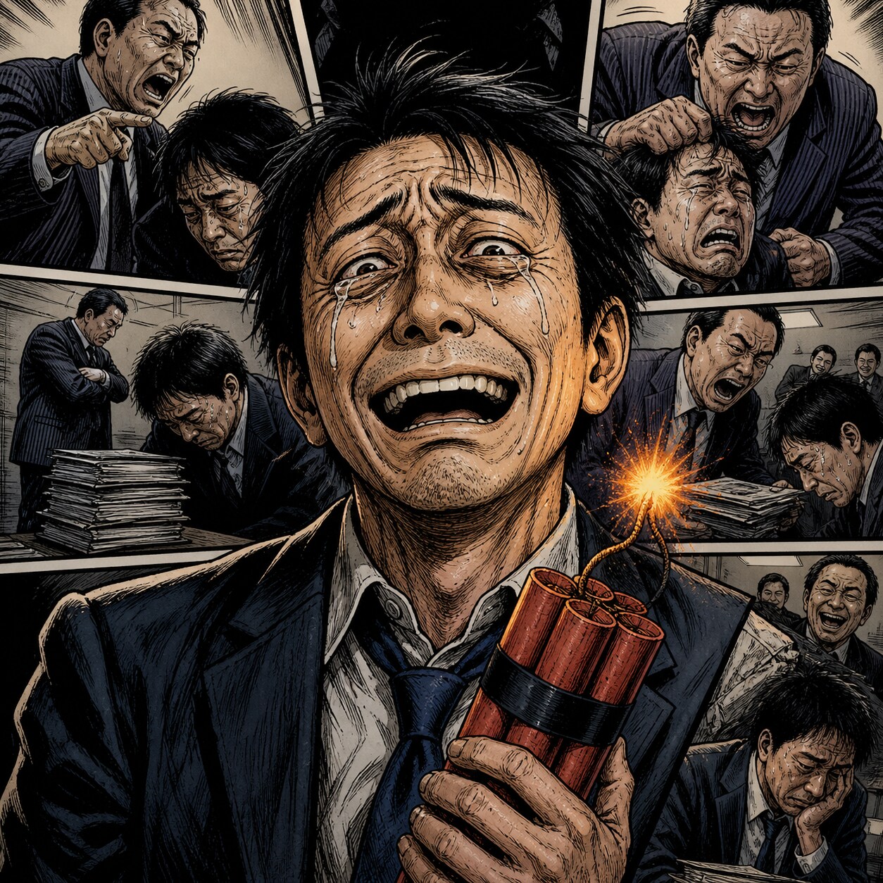 働きたくないので会社を〇〇します | の人気AIイラスト・グラビア