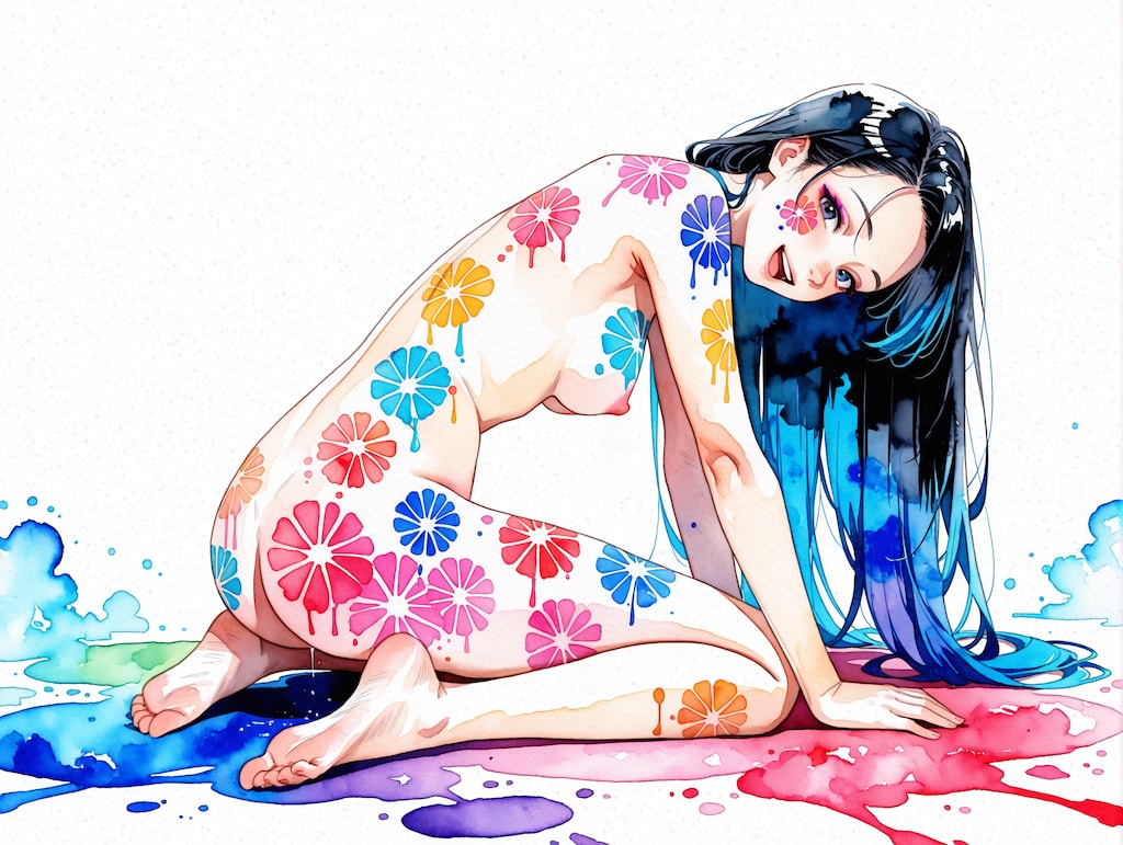 A pure and vividly colorful world 11