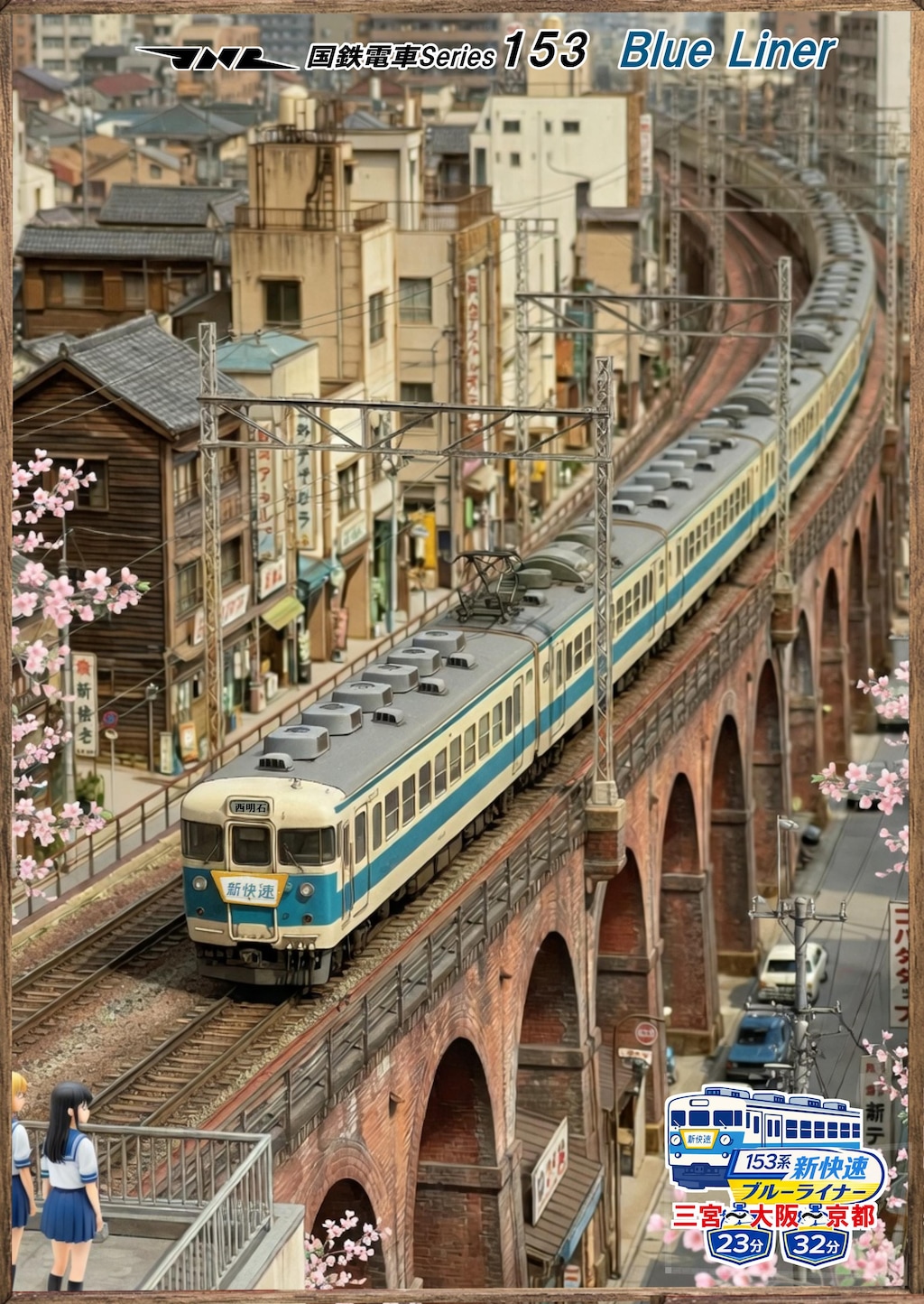 新快速その❶１５３系