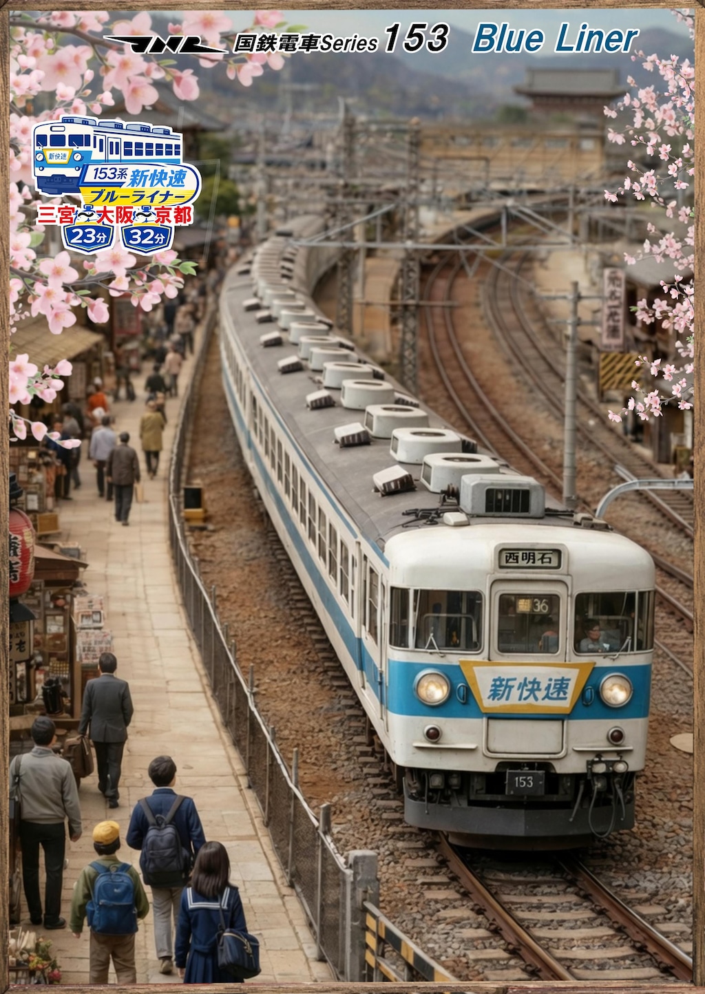 新快速その❶１５３系