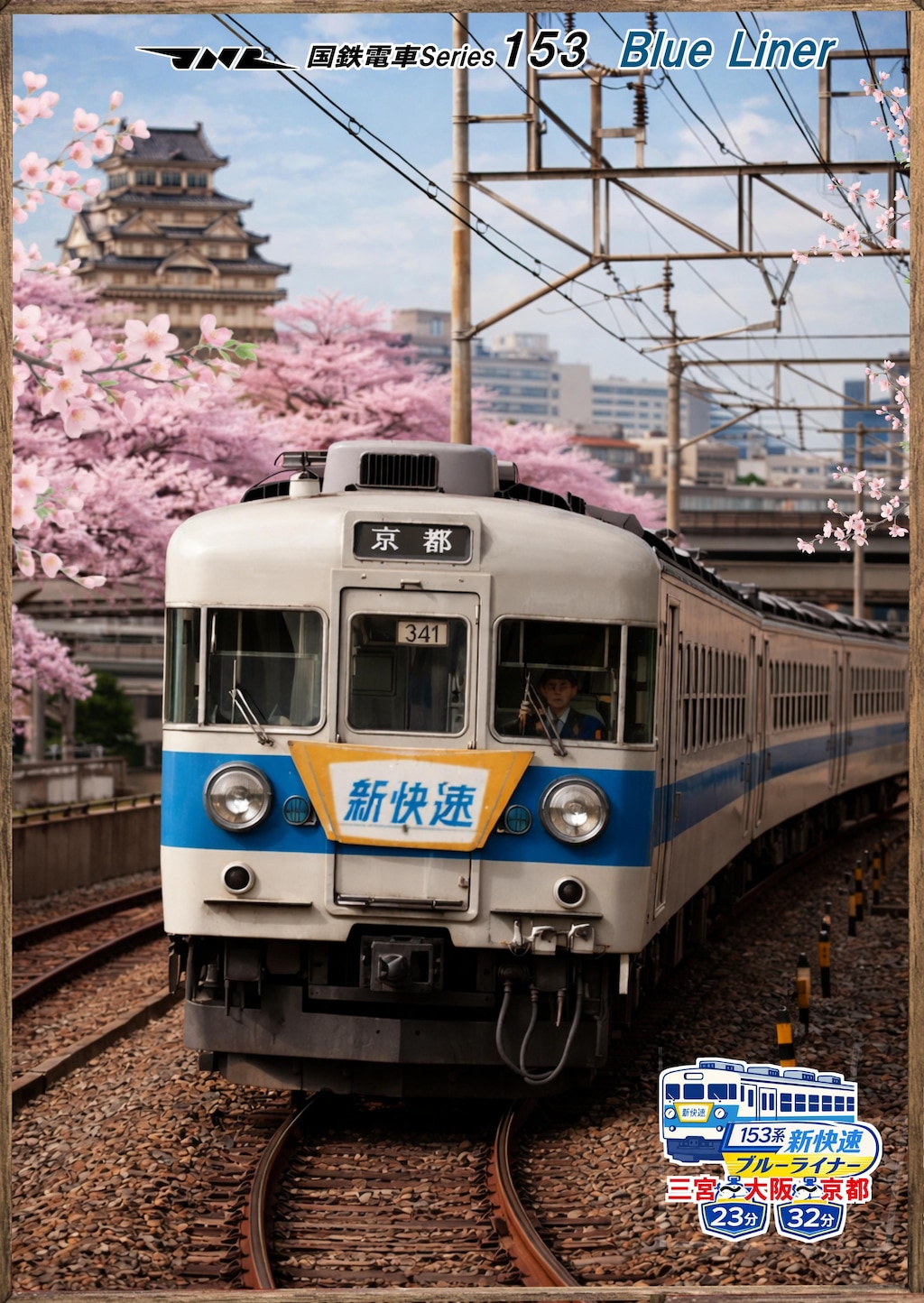 新快速その❶１５３系