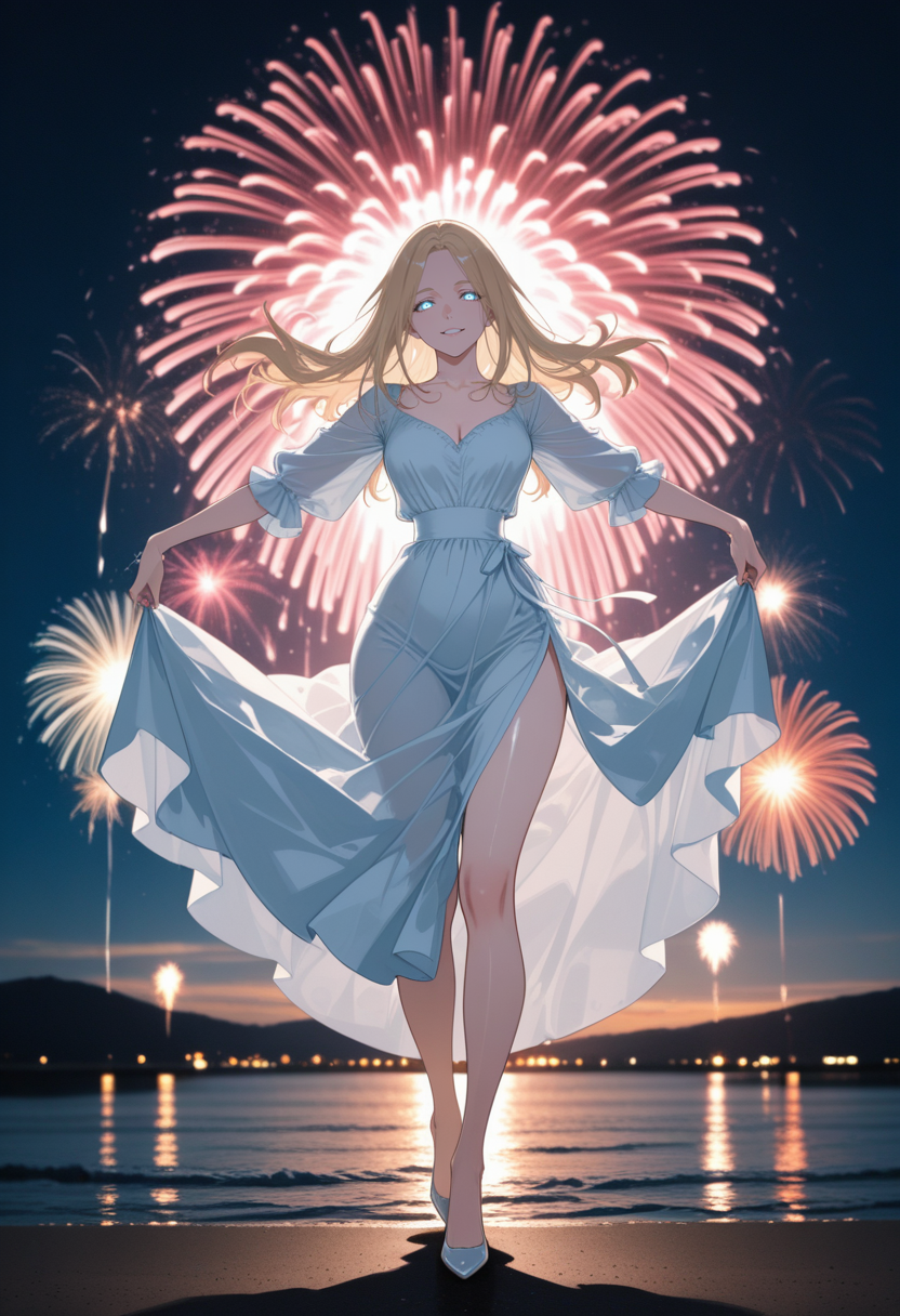 夏と花火と君のダンス | の人気AIイラスト・グラビア