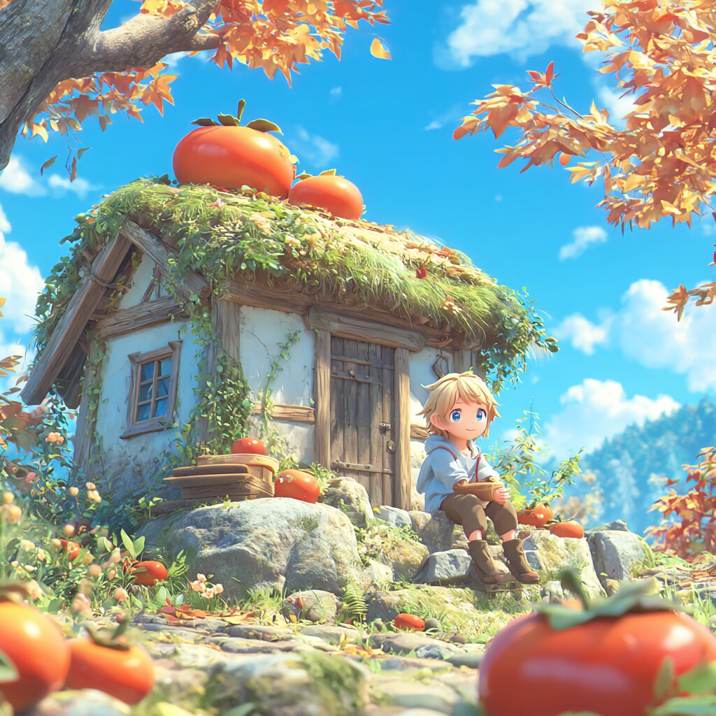 柿の木ハウス | の人気AIイラスト・グラビア