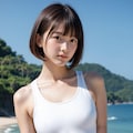 水着女子inどっかの南の島 5枚目
