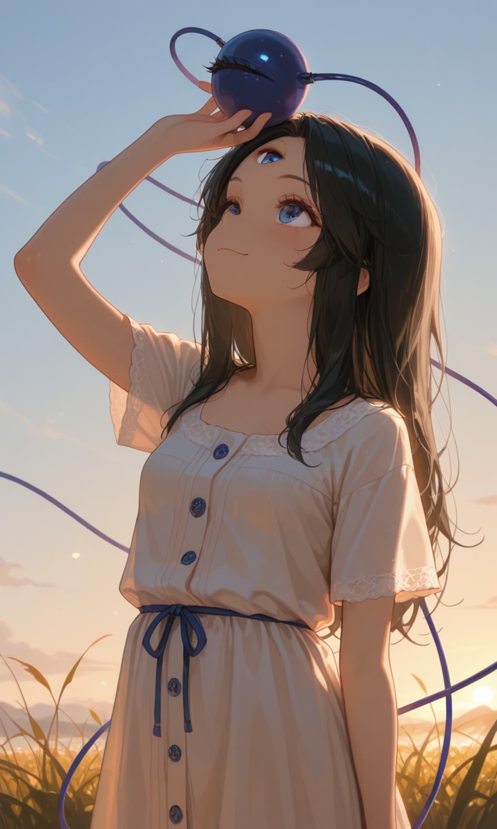 夏の空と三ツ目の少女