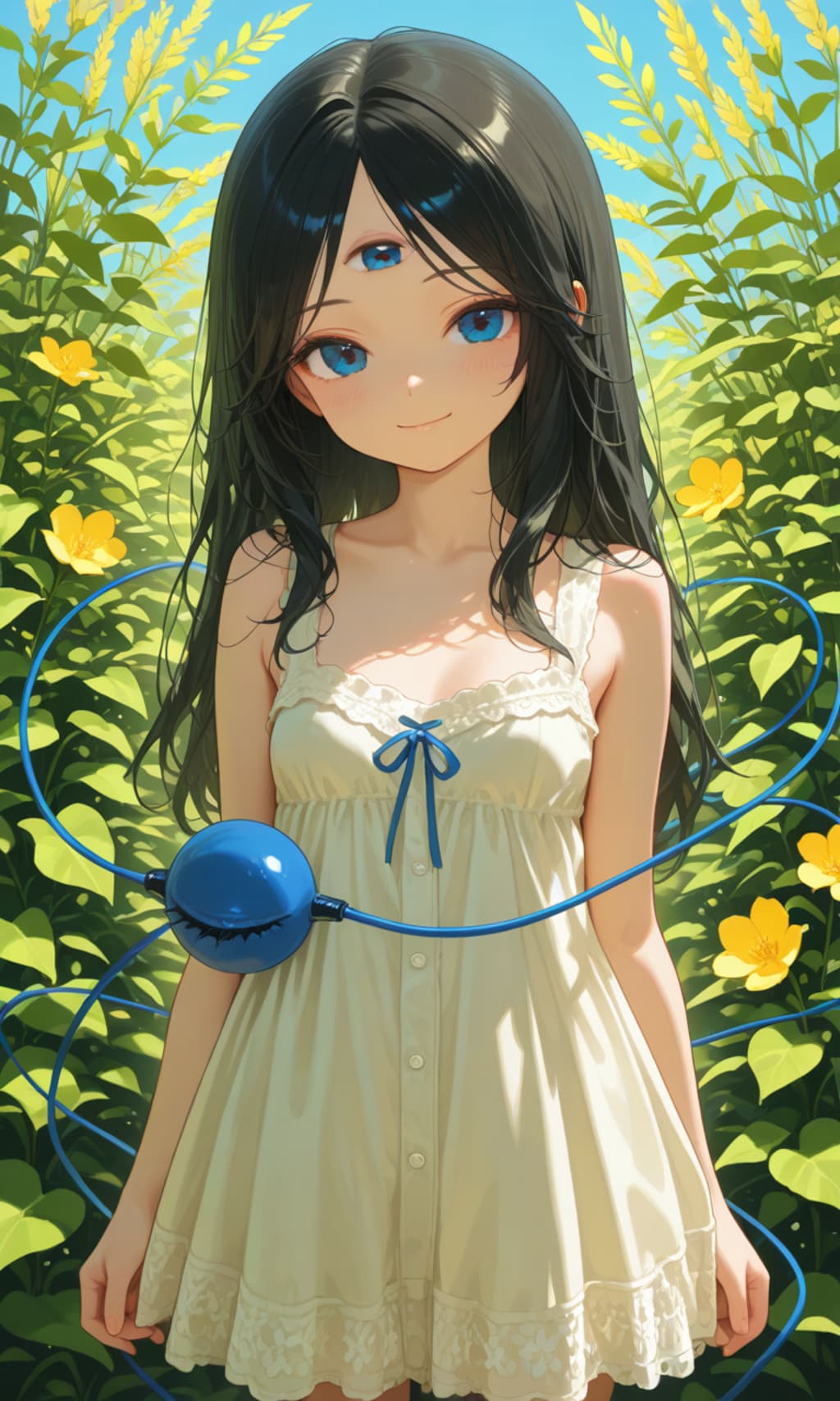 夏の空と三ツ目の少女