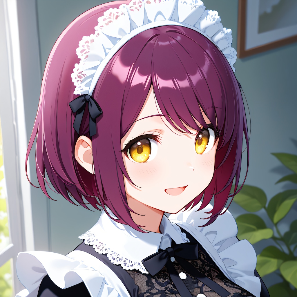 こんにちは（挨拶メイドの芽衣ちゃん）