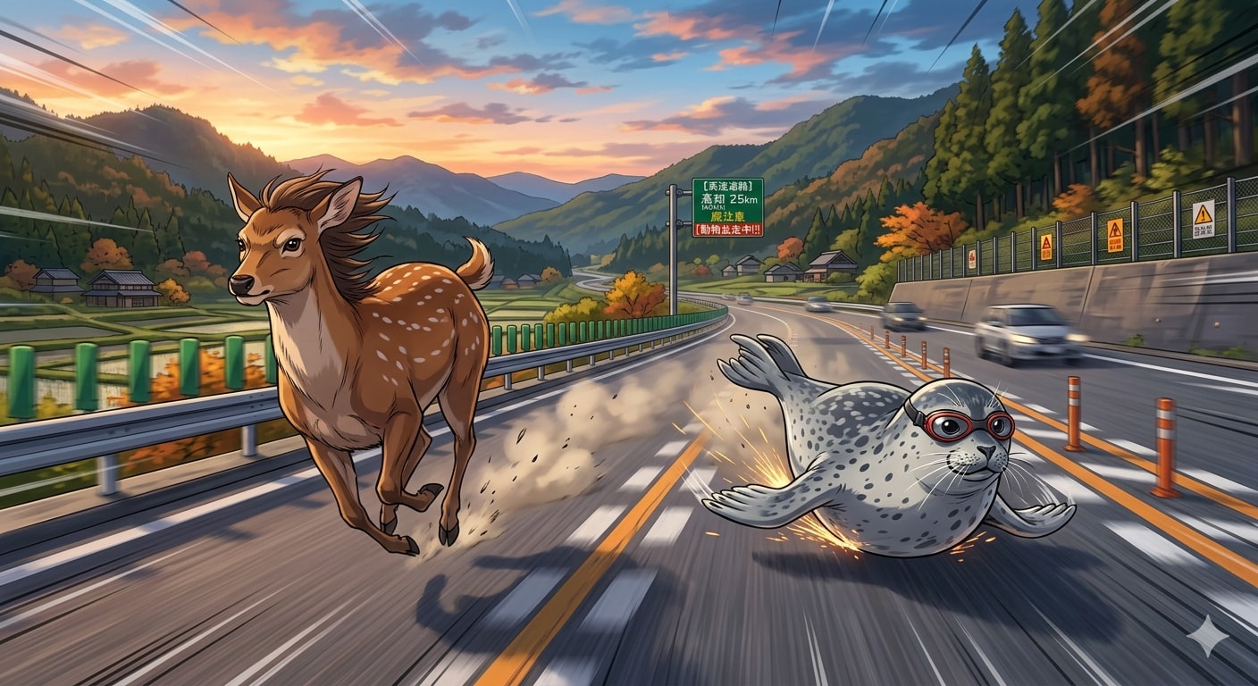 鹿vs疾走アザラシ | の人気AIイラスト・グラビア