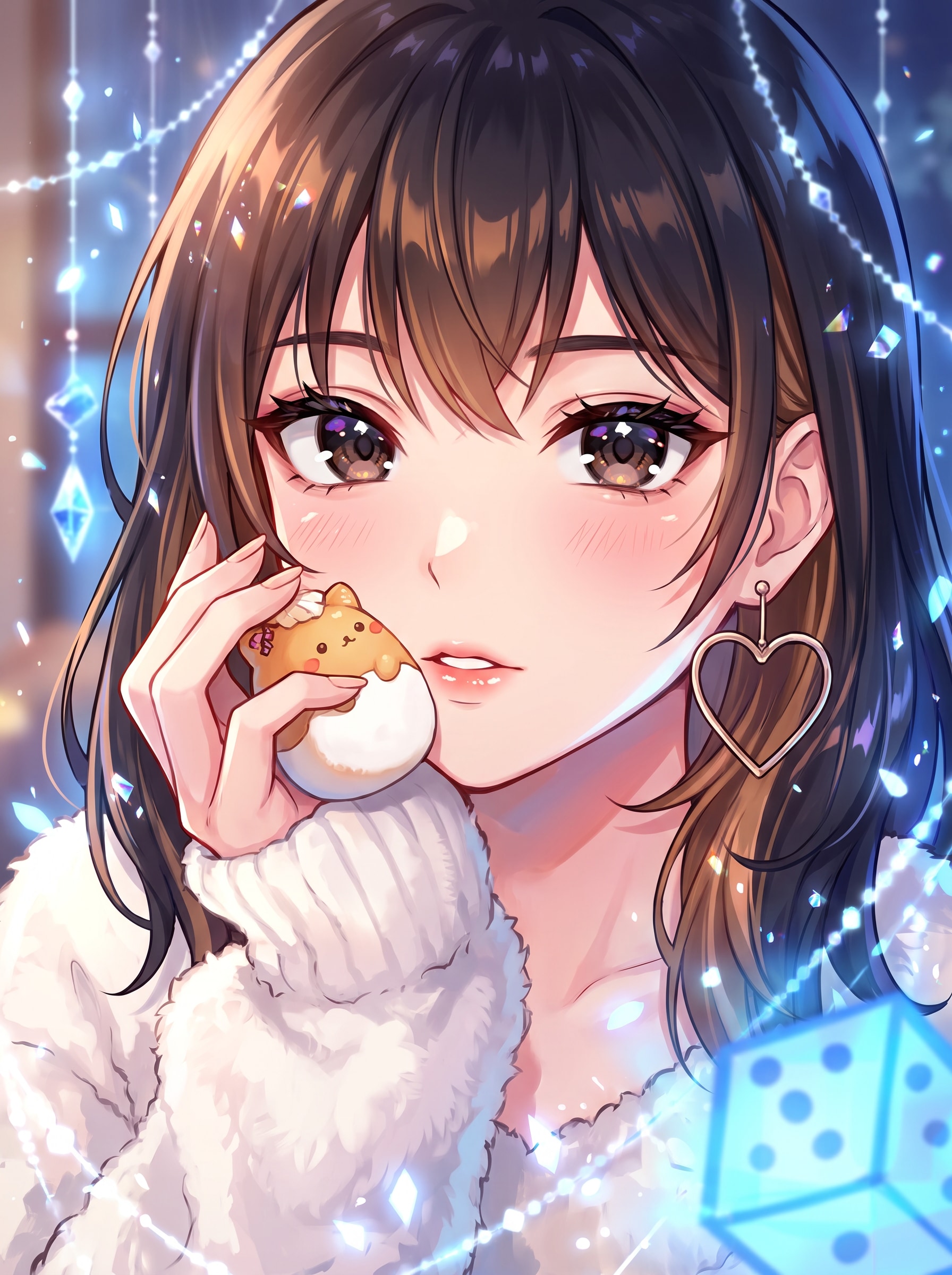 黙花抱月の少女 | の人気AIイラスト・グラビア