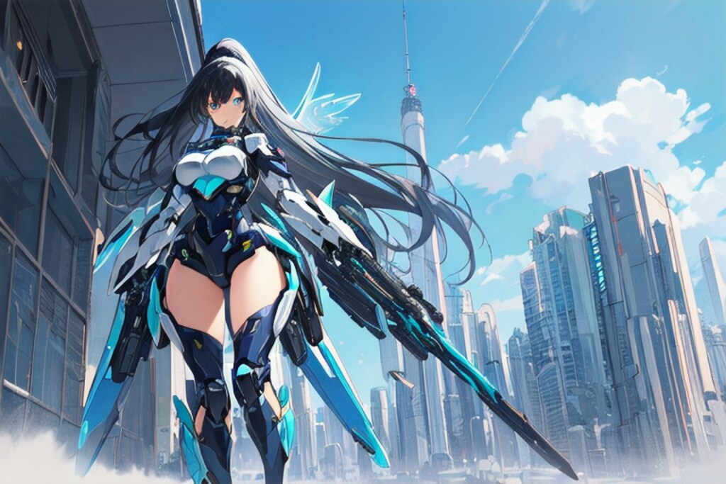 試作⑥　メカ娘