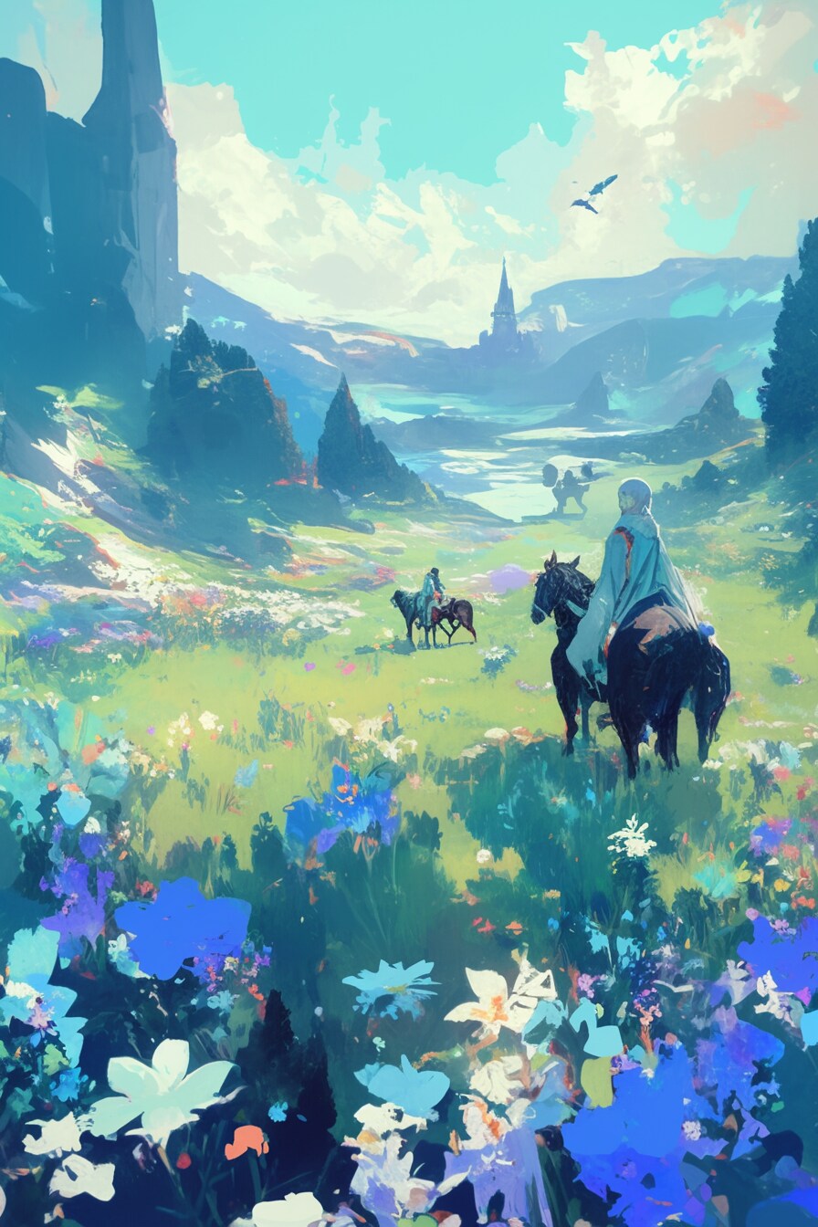 晴れ渡る空