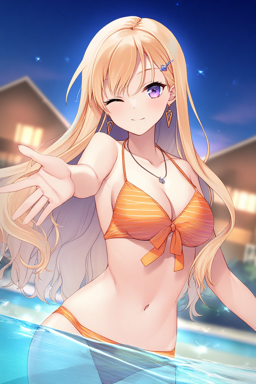 まだ暑かった時の沙季ちゃん