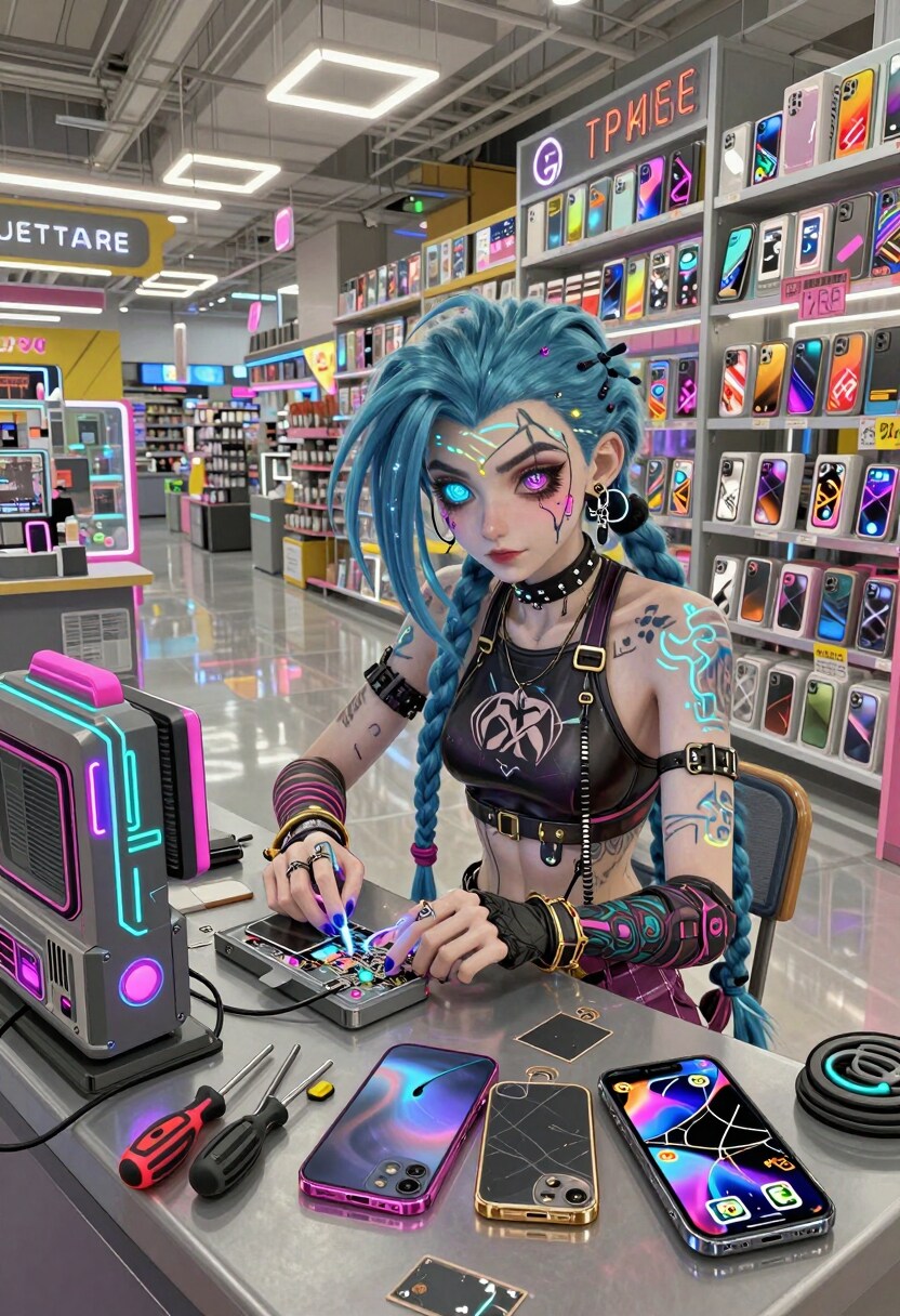 smartphone rescue clerk