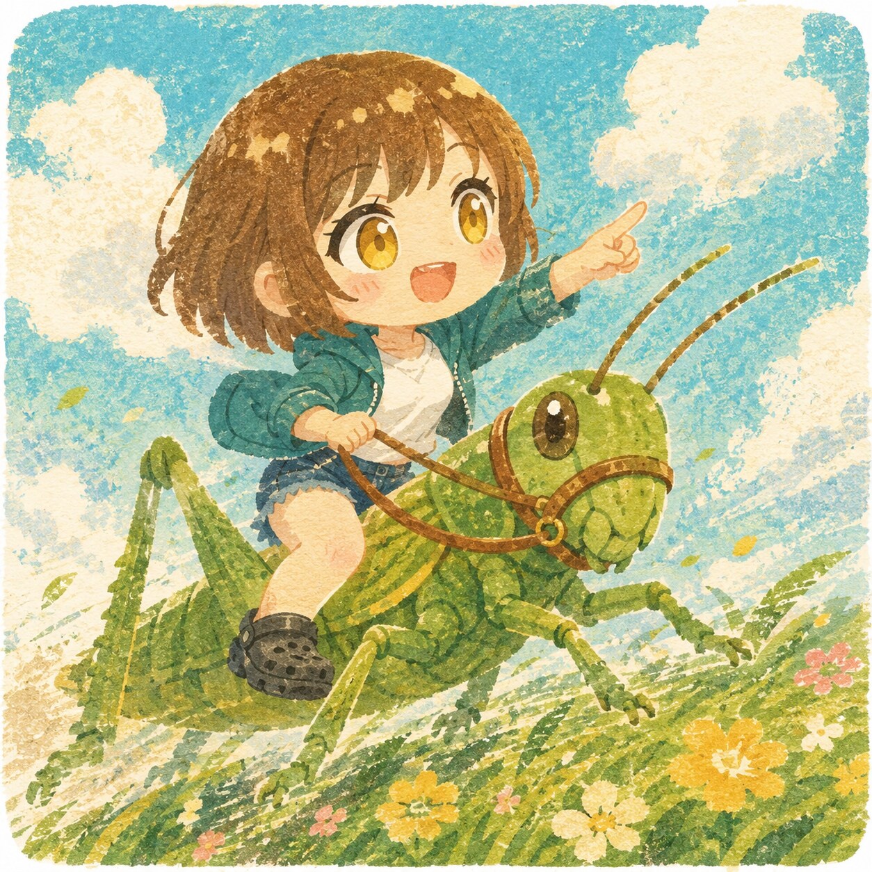 一番乗り？ | の人気AIイラスト・グラビア