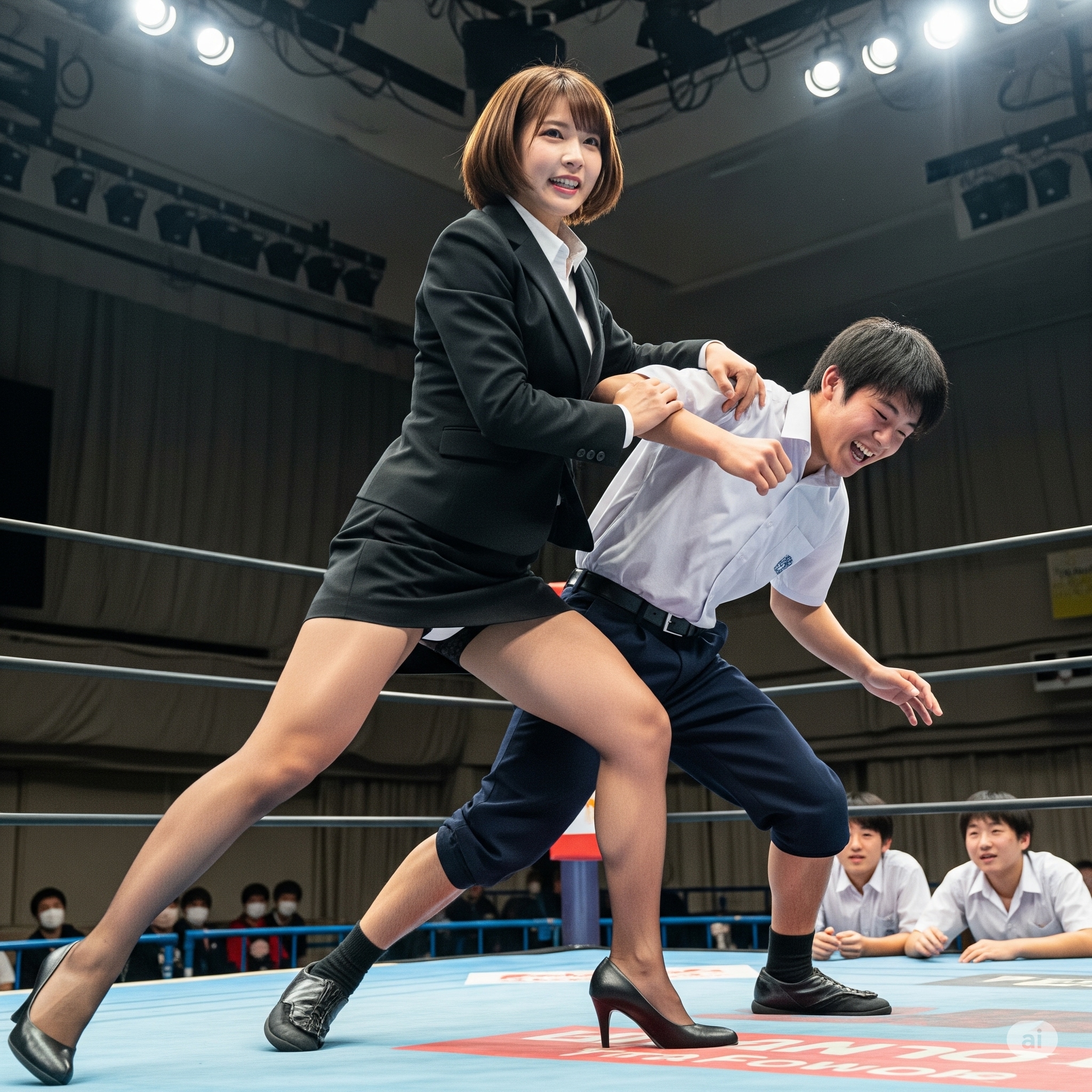 プロレス先生 | の人気AIイラスト・グラビア