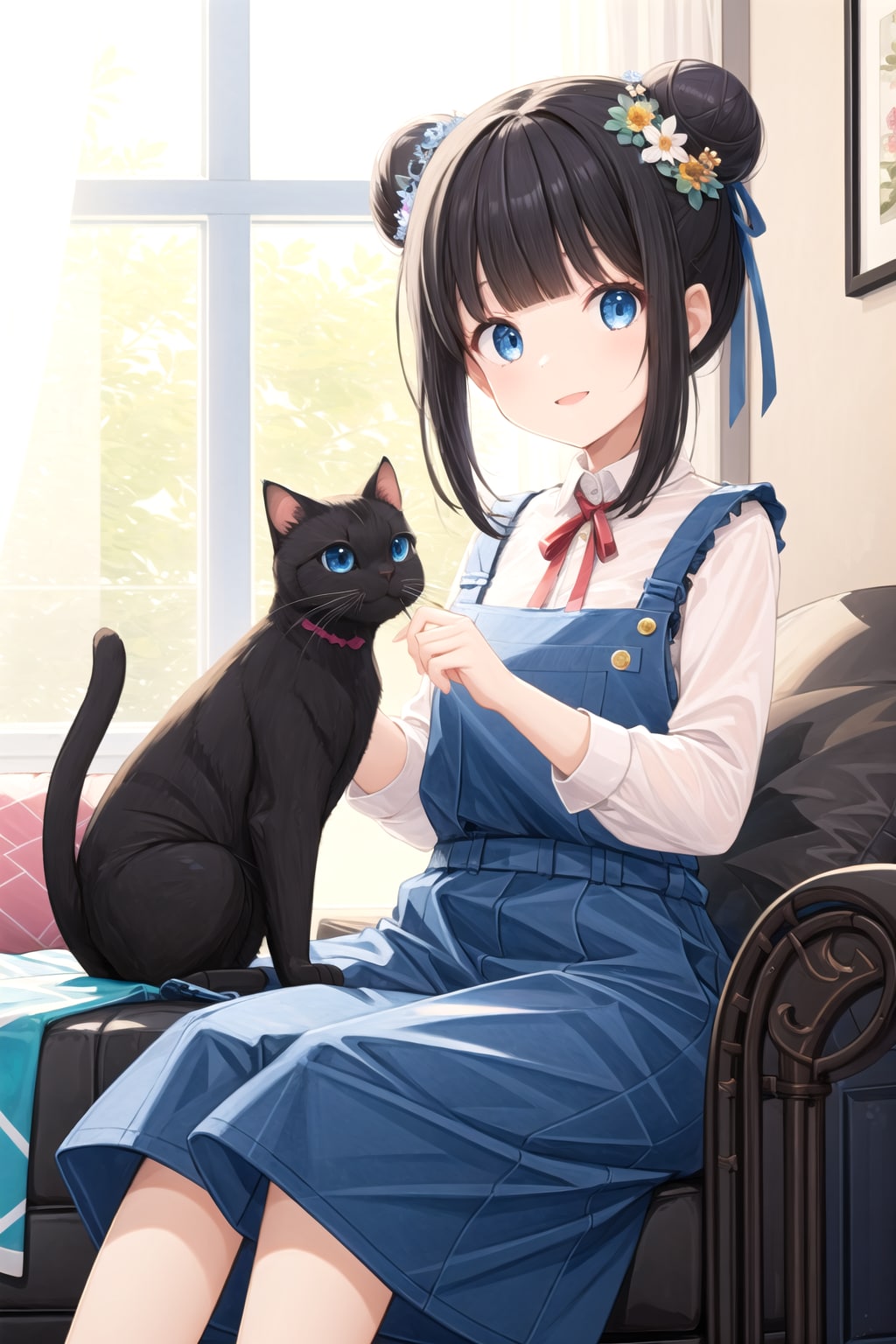 ねことおだんごちゃん🐈🍡✨