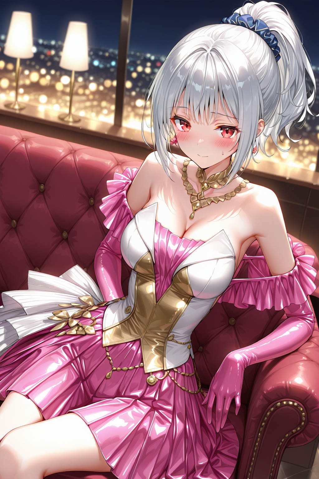 ゴージャスドレスの雛菊ちゃん