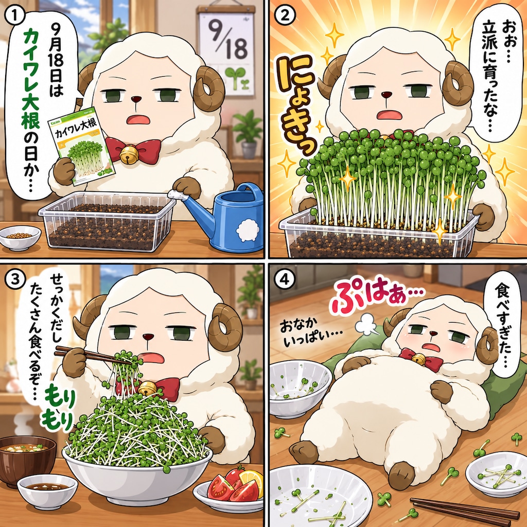 9/18 今日のヒツジ