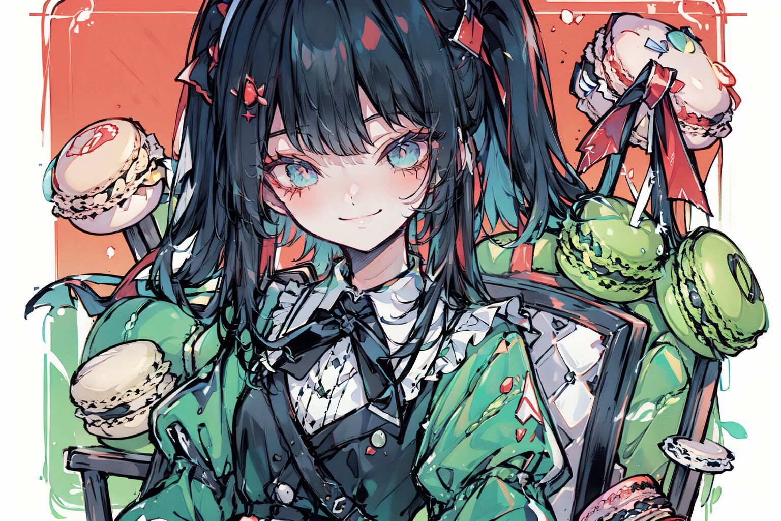 甘い物をどうぞ | の人気AIイラスト・グラビア