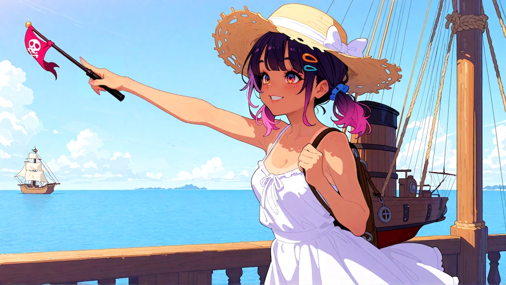 海賊王ってやつになっちゃおうー