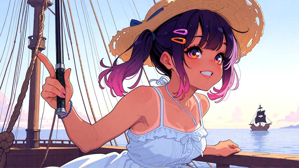 海賊王ってやつになっちゃおうー
