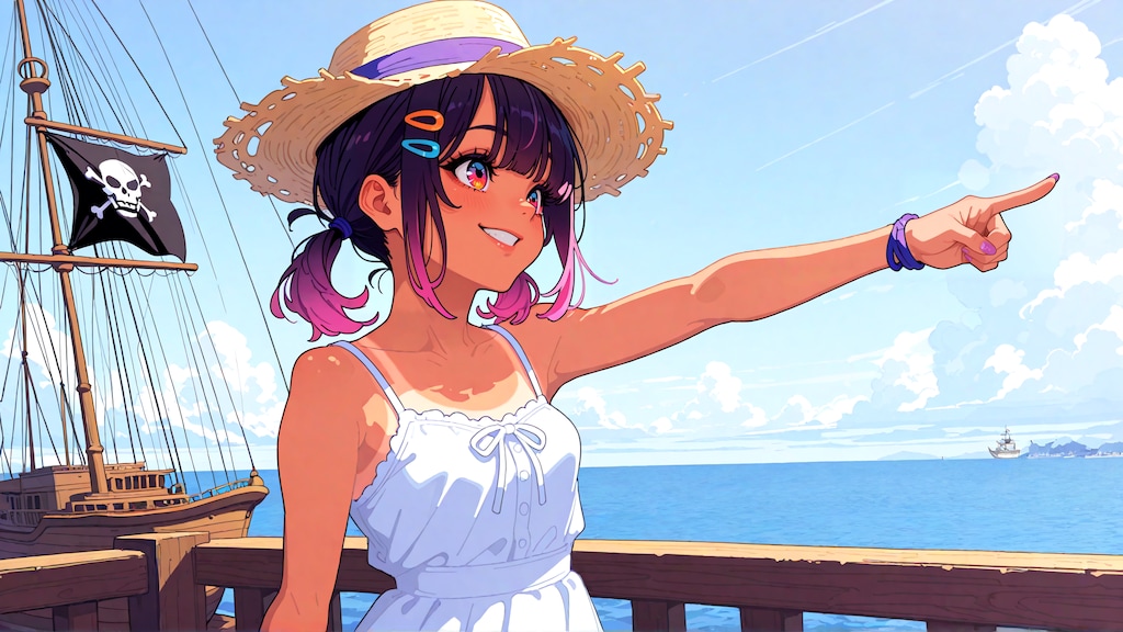 海賊王ってやつになっちゃおうー