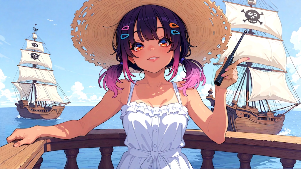 海賊王ってやつになっちゃおうー
