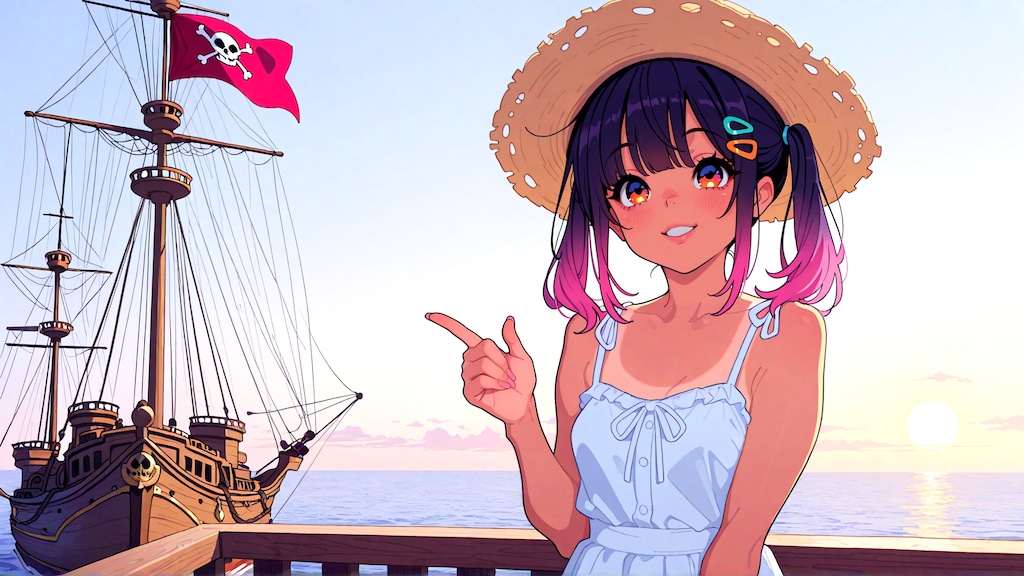海賊王ってやつになっちゃおうー