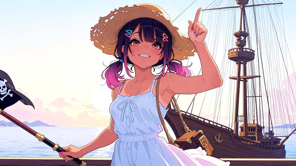 海賊王ってやつになっちゃおうー