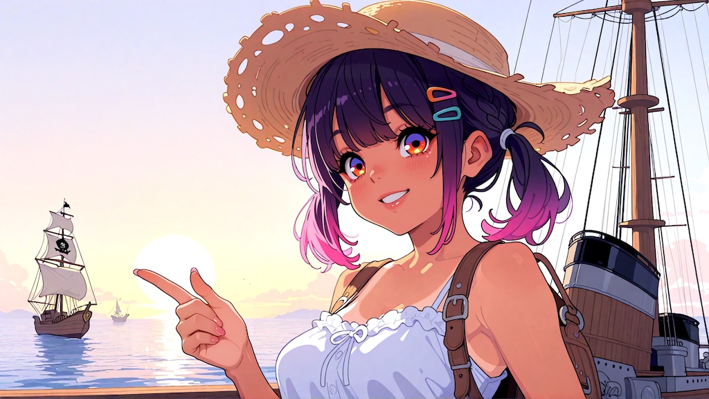 海賊王ってやつになっちゃおうー