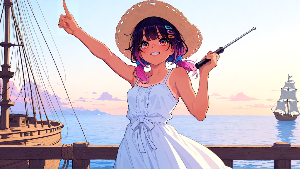 海賊王ってやつになっちゃおうー