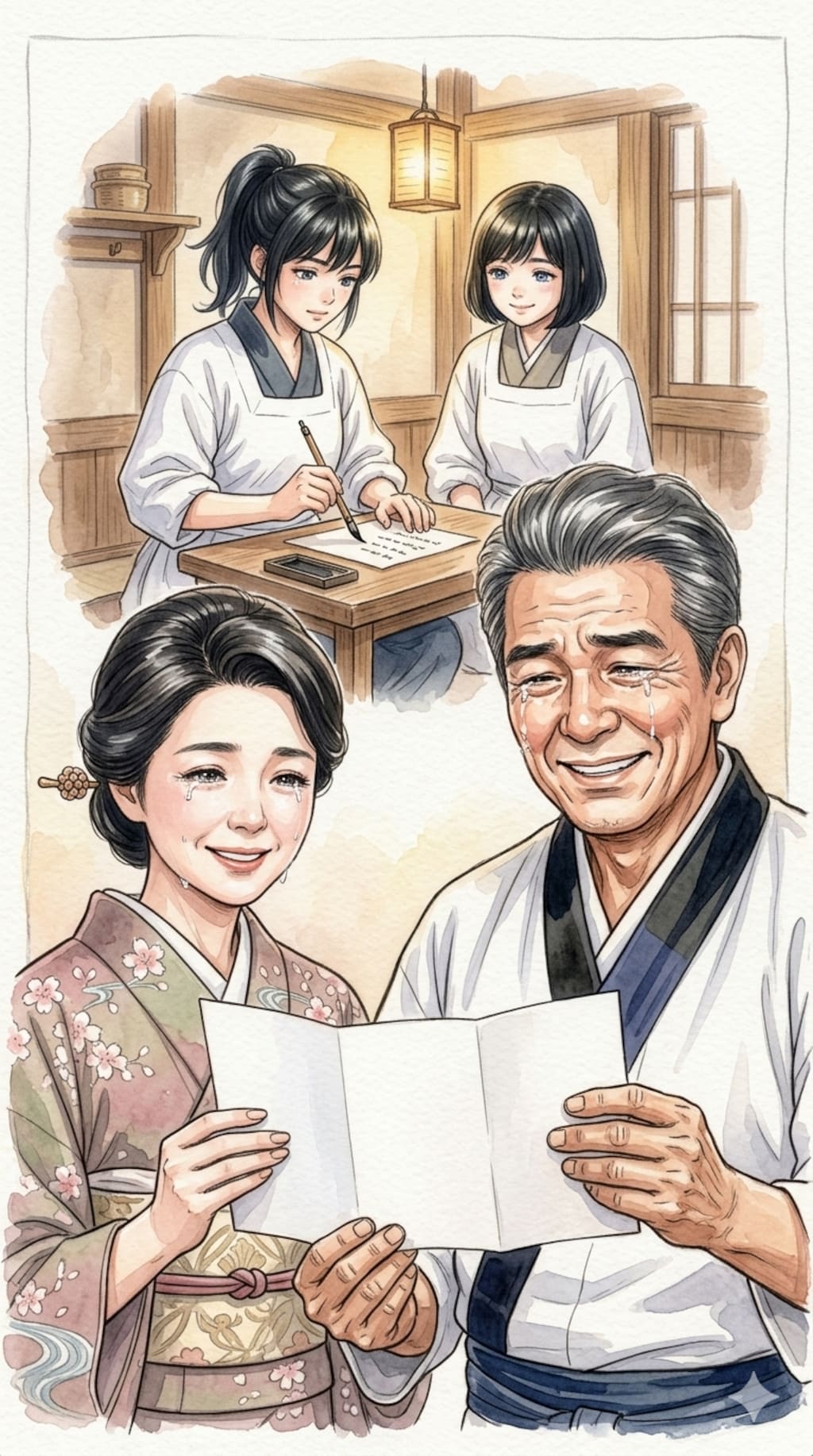 特に深く考えずシリーズ。御剣姉妹の実家へ〜もてなし〜