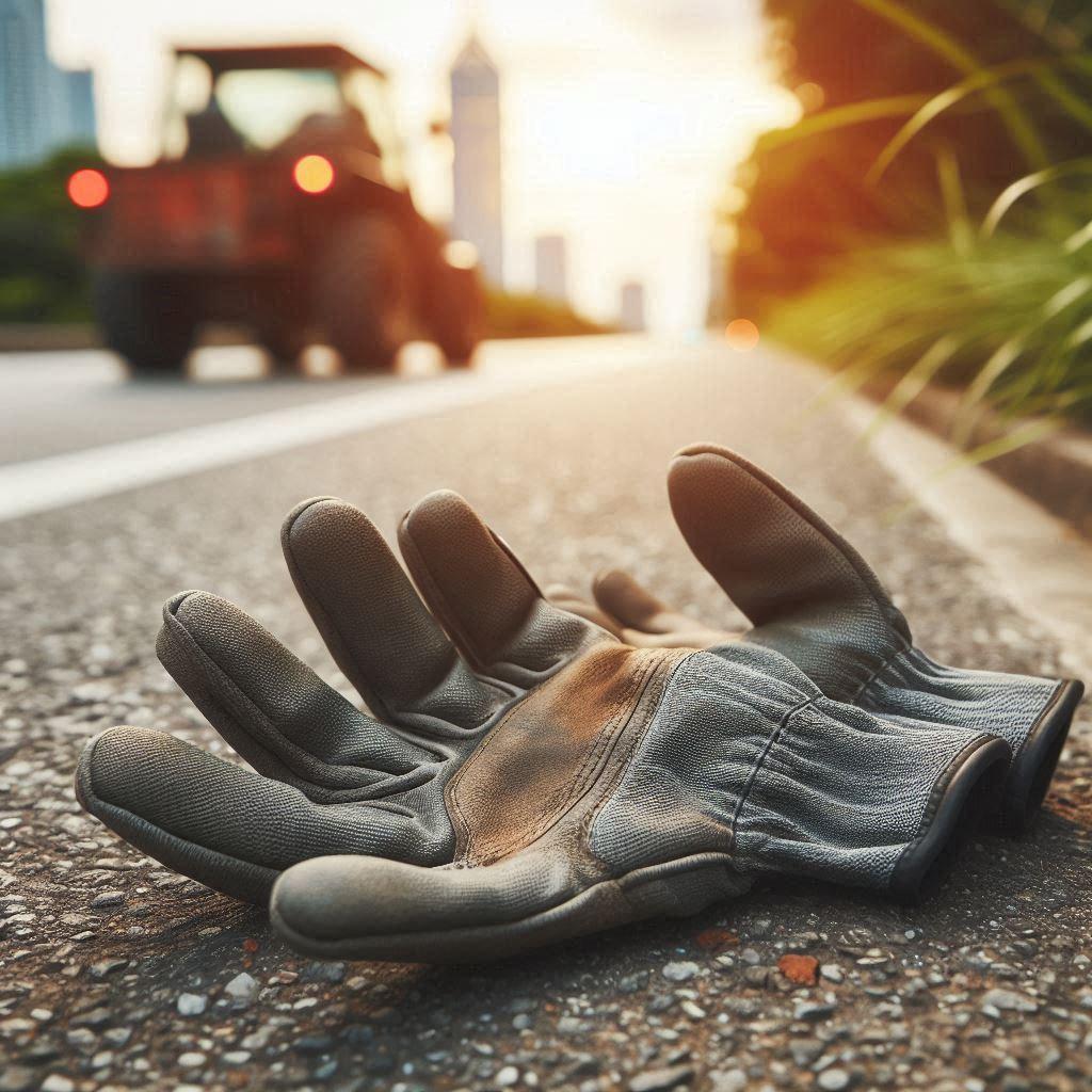 路肩の軍手 | の人気AIイラスト・グラビア