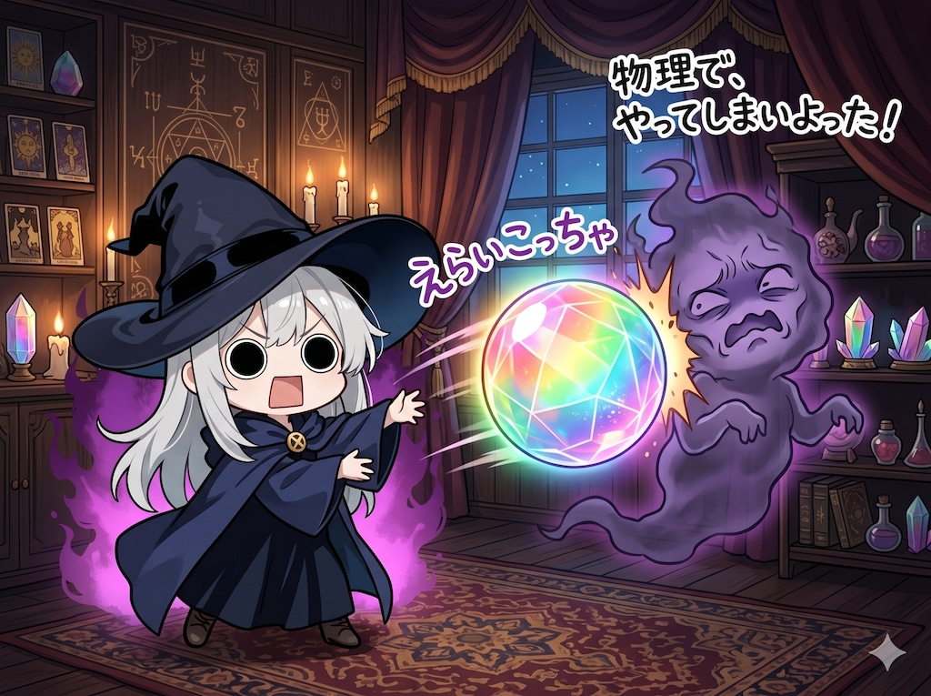 占い結果や悪運を物理でやってしまいよったえらいこっちゃ嬢