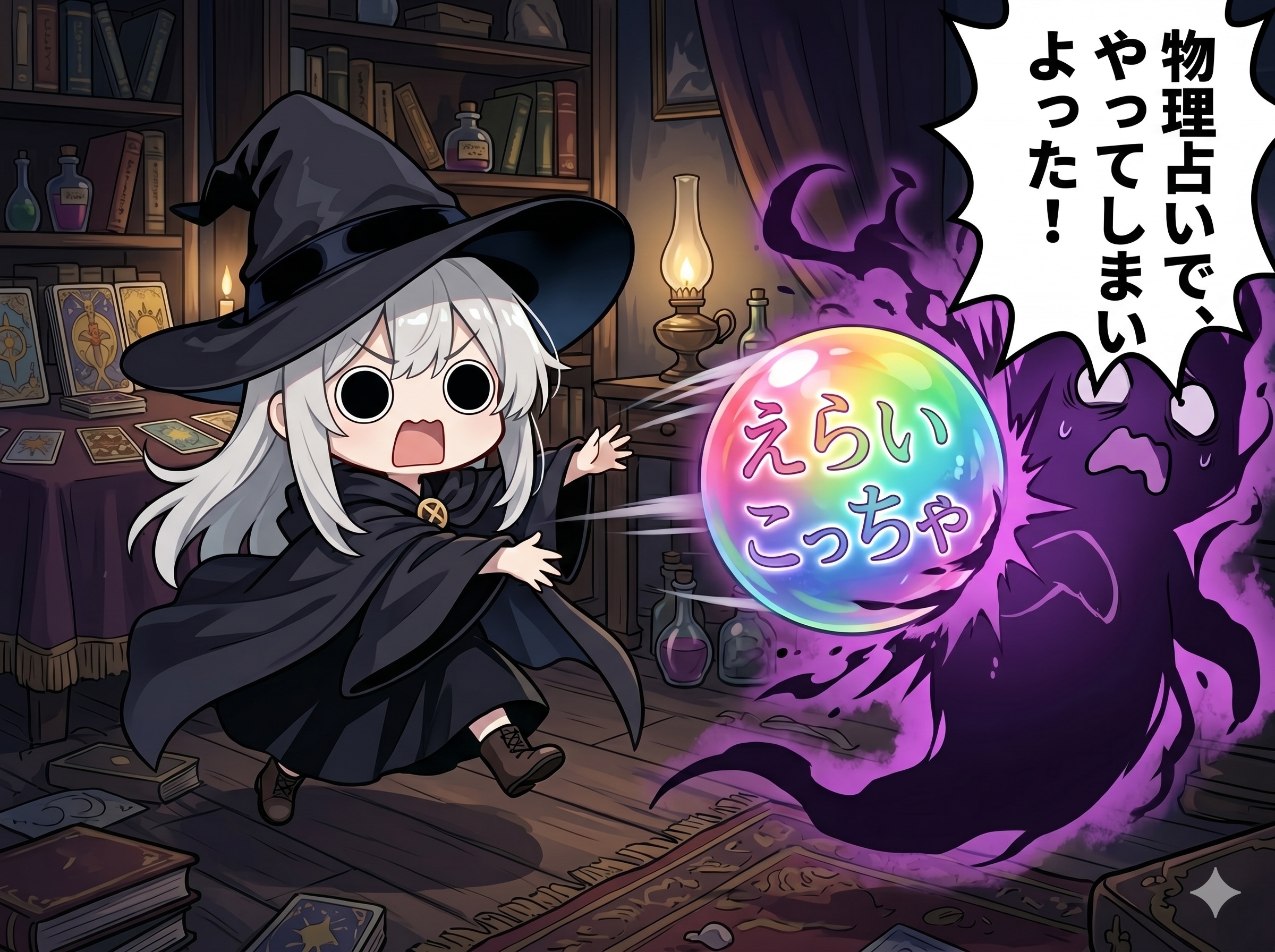 占い結果や悪運を物理でやってしまいよったえらいこっちゃ嬢 | の人気AIイラスト・グラビア