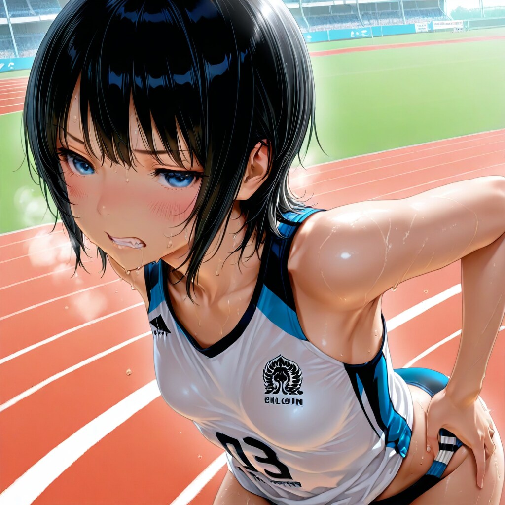 陸上部。