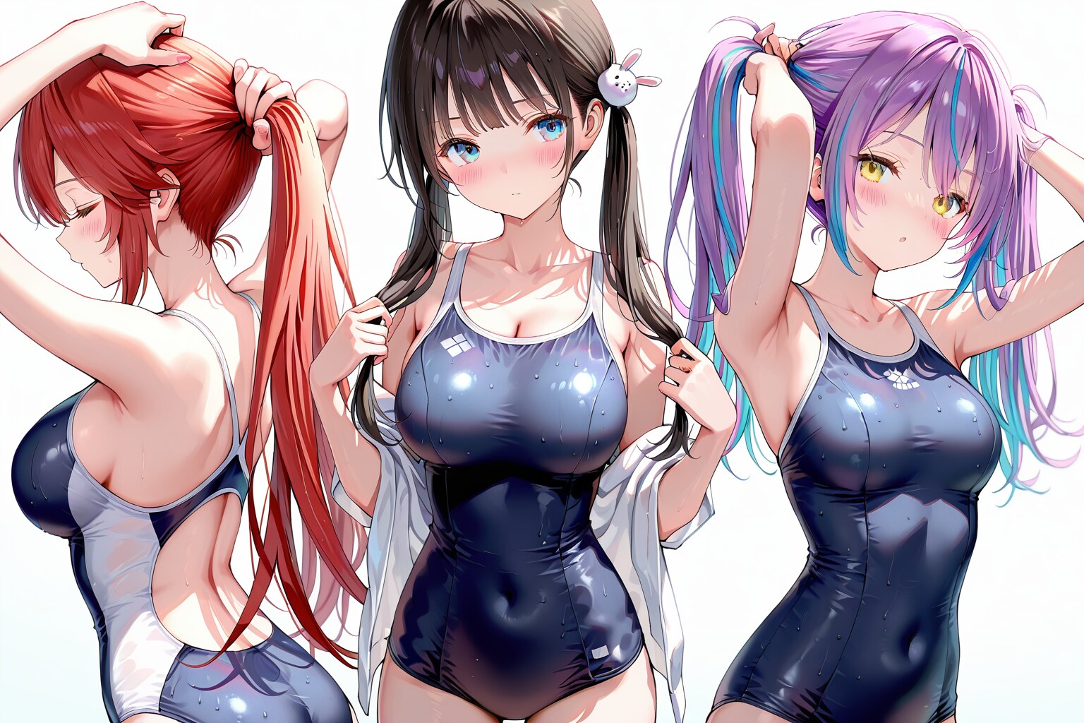 水泳準備