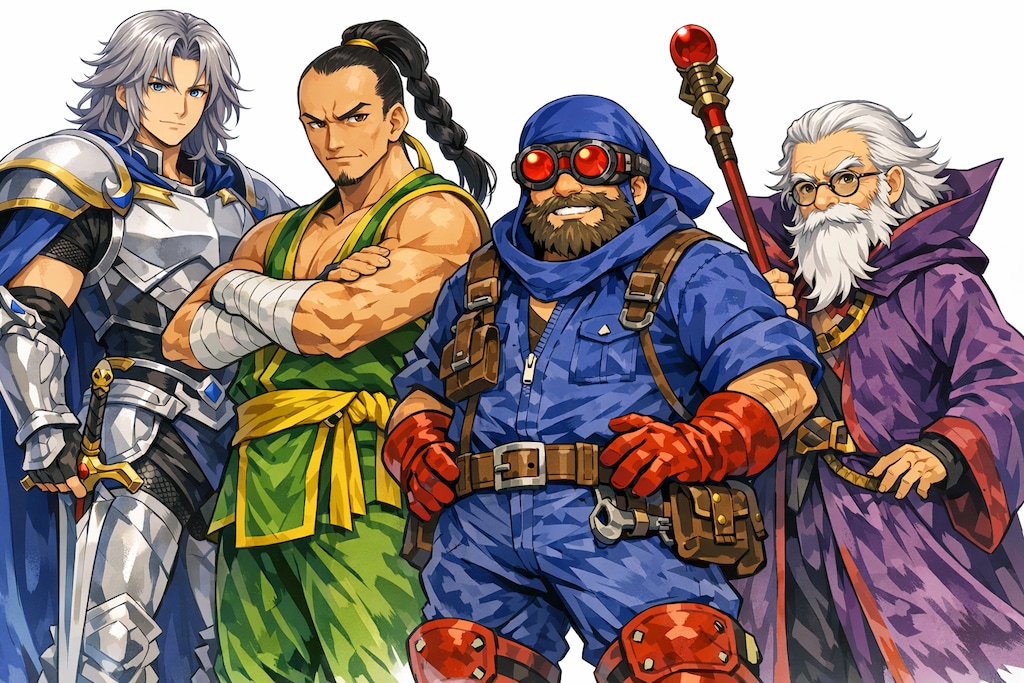 伝説のパーティー(FF4)