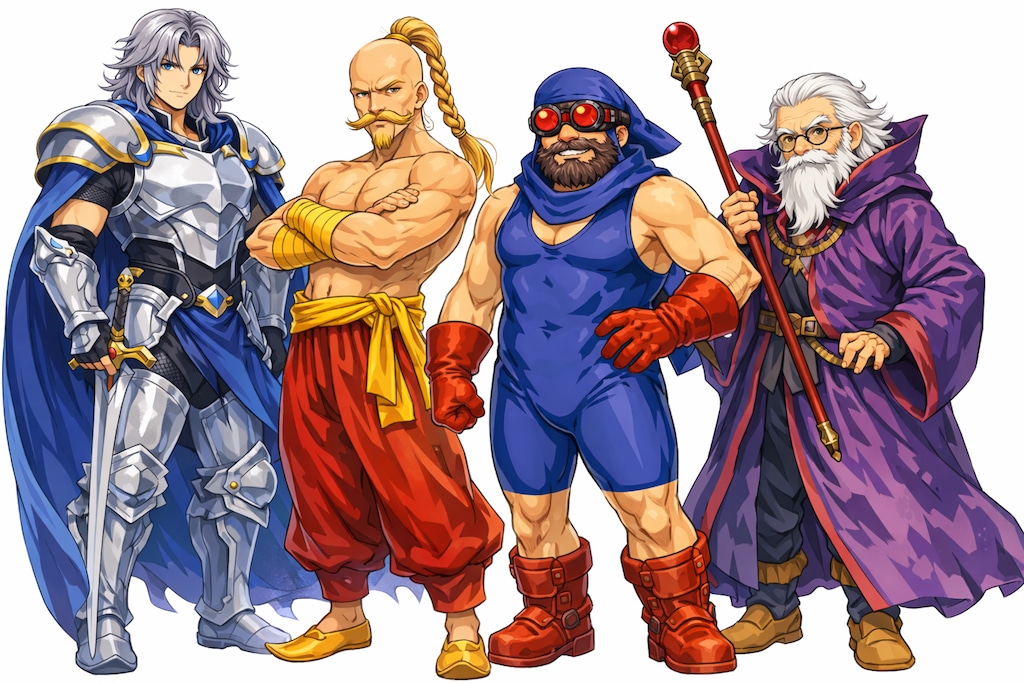 伝説のパーティー(FF4)