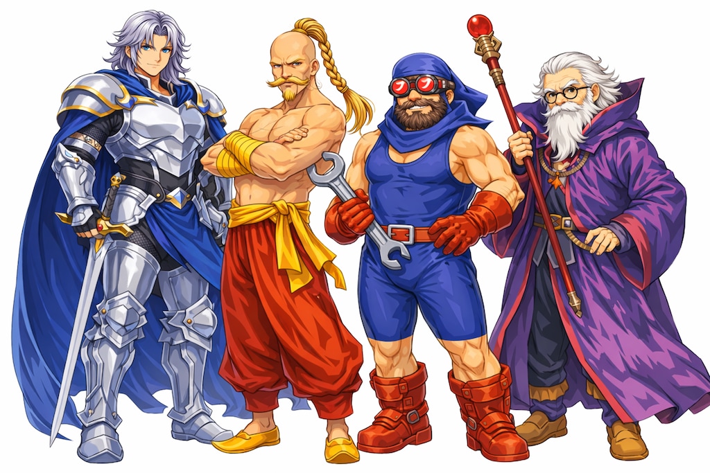 伝説のパーティー(FF4)