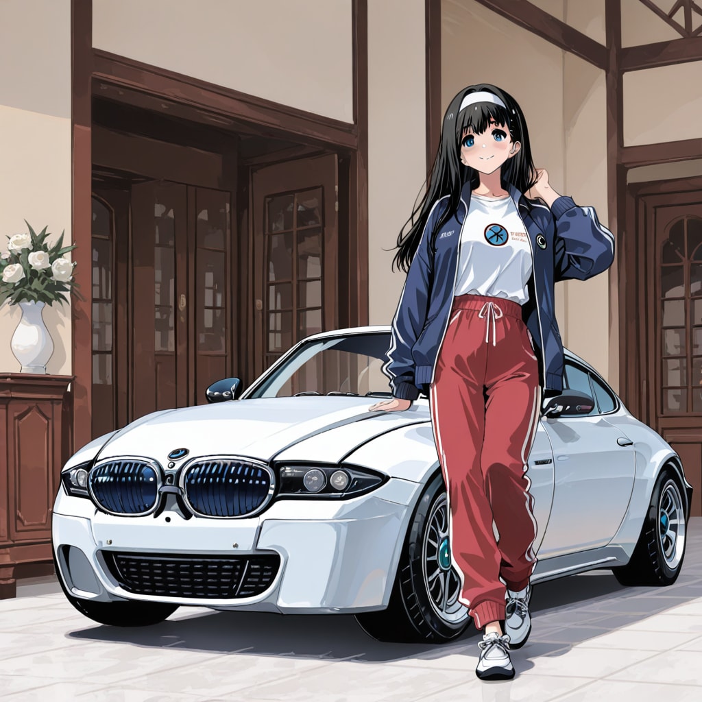 車とジャージ
