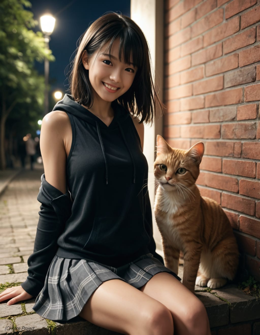 猫と私
