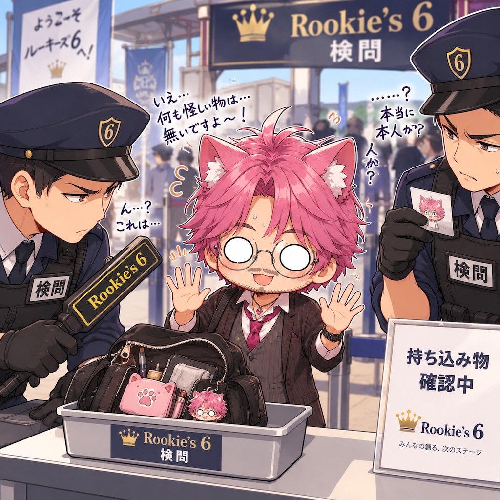 ルーキーです、通してください( * ॑꒳ ॑*)