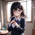 眼鏡と女子高校生と 2枚目