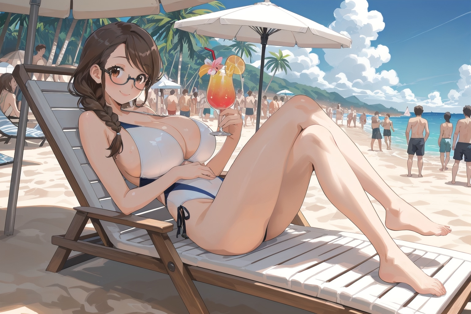 たまにはリゾート地で海水浴をしてみたいわね