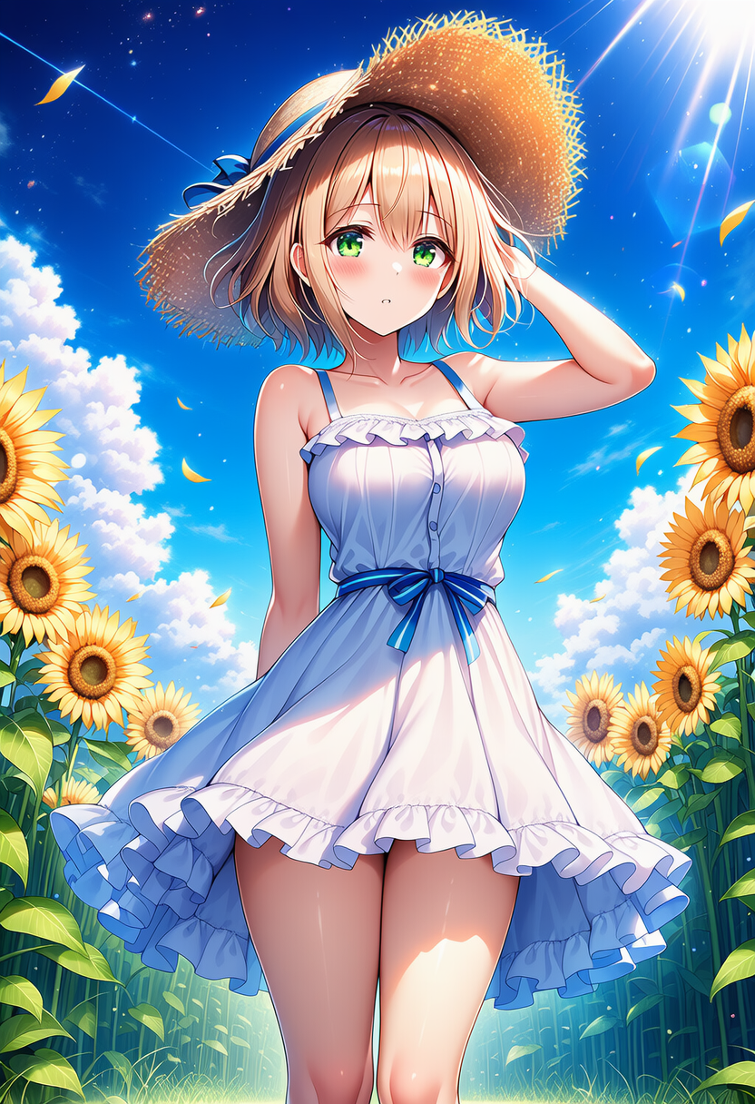 V4.5画風テスト【250726 / 8枚】 | の人気AIイラスト・グラビア