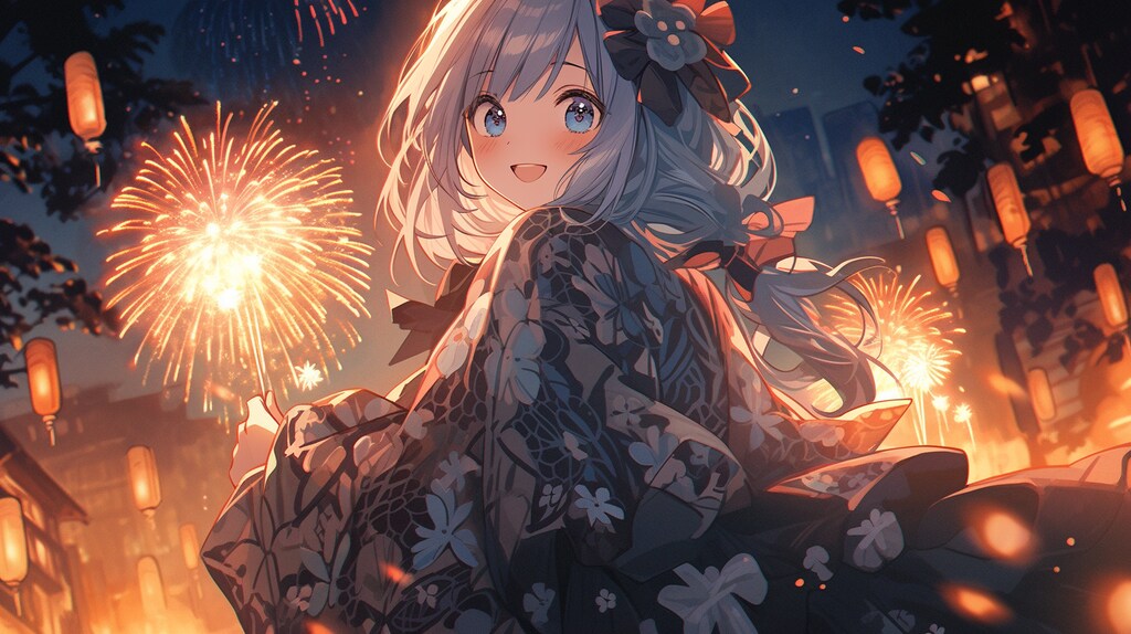 夏祭りの夜に咲く花火の約束