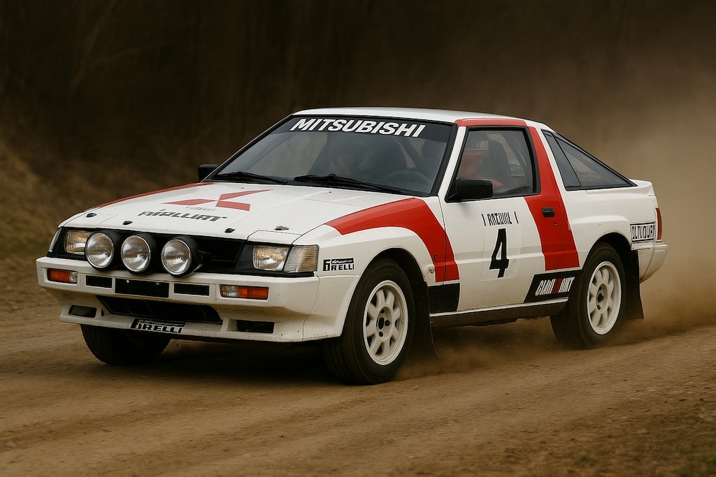 三菱スタリオン4WDグループBラリーカー